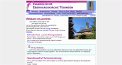 Desktop Screenshot of eberhardskirche.de